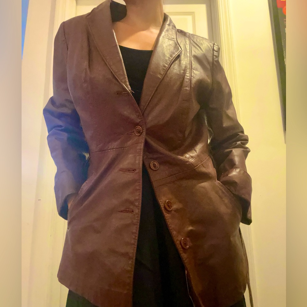Vintage leather jacket